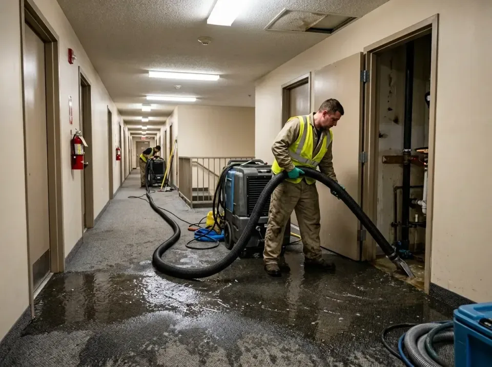multi-unit-apartment-hallway-f-005 — frequently asked questions, Emergency Burst Pipe Water Extraction & Removal in East Ora…
